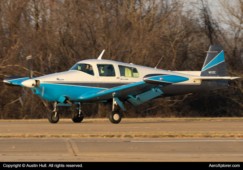 Photo of N21ZZ - PRIVATE Navion G Rangemaster at AGC on AeroXplorer Aviation Database