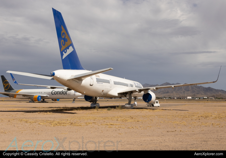 Photo of N489BR - Air Astana Boeing 757-200 at GYR on AeroXplorer Aviation Database