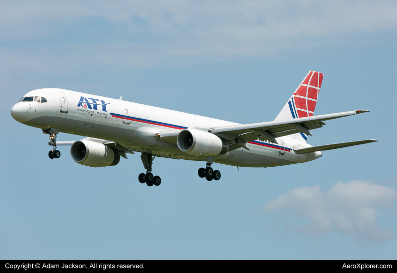 Photo of N754CX - Air Transport International Boeing 757-200 at BWI on AeroXplorer Aviation Database