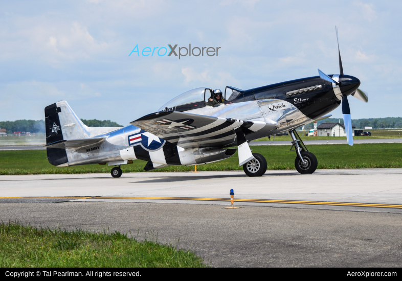 Photo of N51HY - PRIVATE North American P-51 Mustang at DOV on AeroXplorer Aviation Database