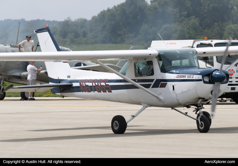 Photo of N67865 - PRIVATE Cessna 152 at LBE on AeroXplorer Aviation Database