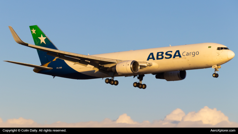 Photo of PR-ABB - ABSA Cargo Boeing 767-300F at MIA on AeroXplorer Aviation Database