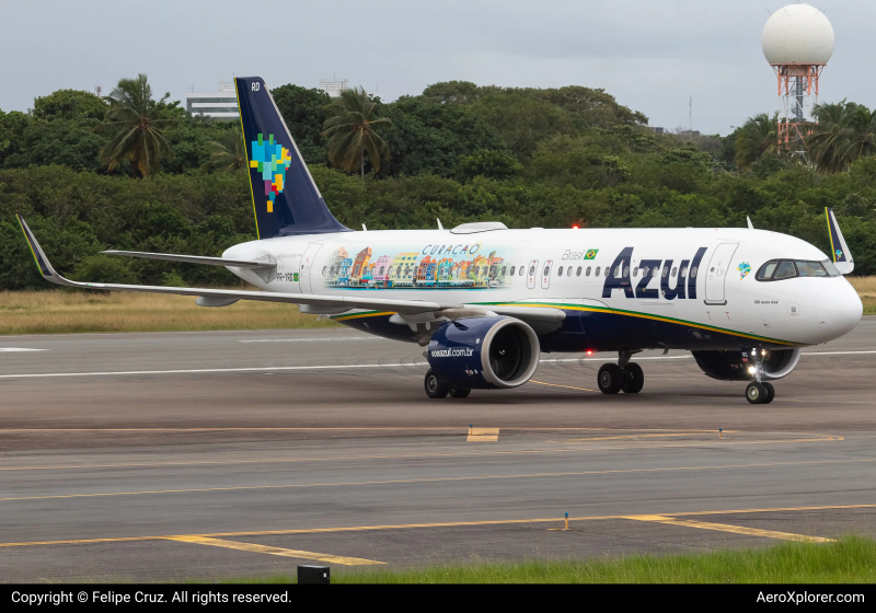 Photo of PR-YRD - Azul  Airbus A320NEO at SSA on AeroXplorer Aviation Database