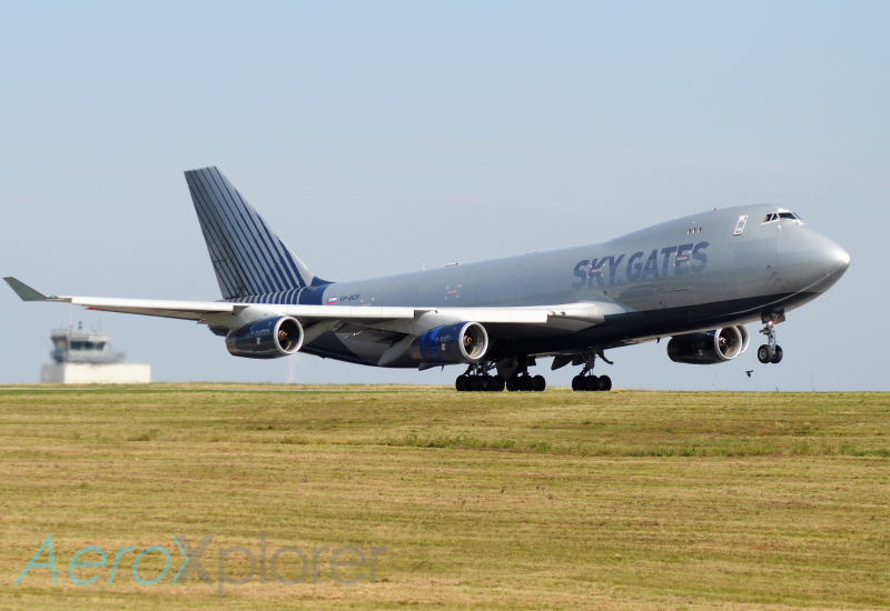 Photo of VP-BCH - Sky Gates Airlines Boeing 747-400F at HHN on AeroXplorer Aviation Database