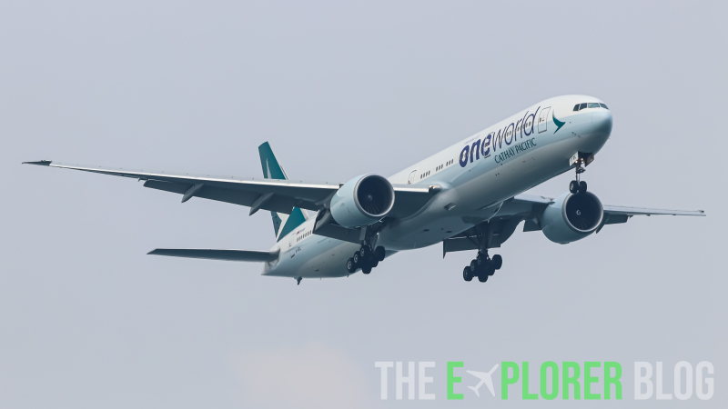 Photo of B-KQL - Cathay Pacific Boeing 777-300ER at SIN on AeroXplorer Aviation Database