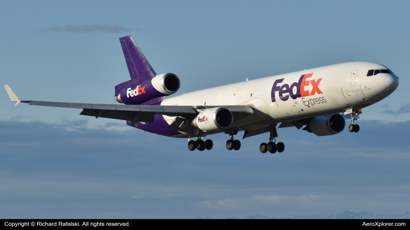 Photo of N602FE - FedEx McDonnell Douglas MD-11F at ANC on AeroXplorer Aviation Database