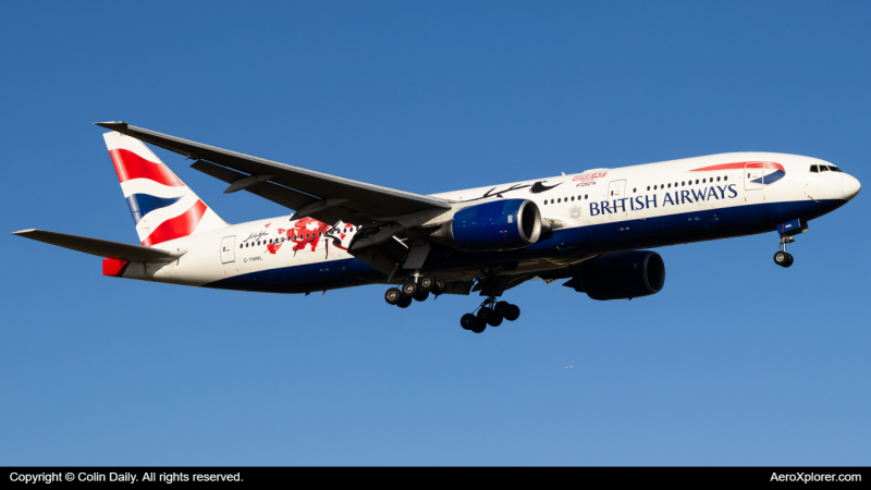 Photo of G-YMML - British Airways Boeing 777-200ER at MCO on AeroXplorer Aviation Database