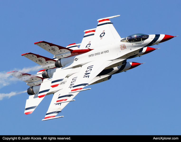 Photo of 92-3898 - USAF - United States Air Force General Dynamics F-16 Fighting Falcon at LAL on AeroXplorer Aviation Database