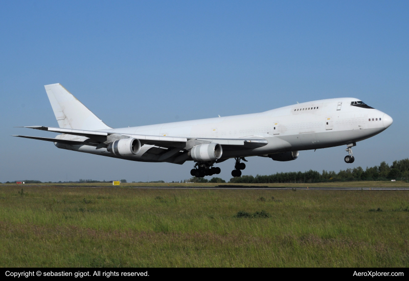 Photo of 4L-GEN -   GEO-SKY  Boeing 747-200F at LGG on AeroXplorer Aviation Database