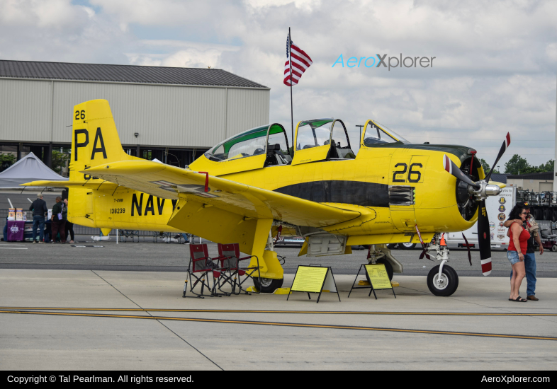 Photo of N726A - PRIVATE NORTH AMERICAN T-28 TROJAN at DOV on AeroXplorer Aviation Database