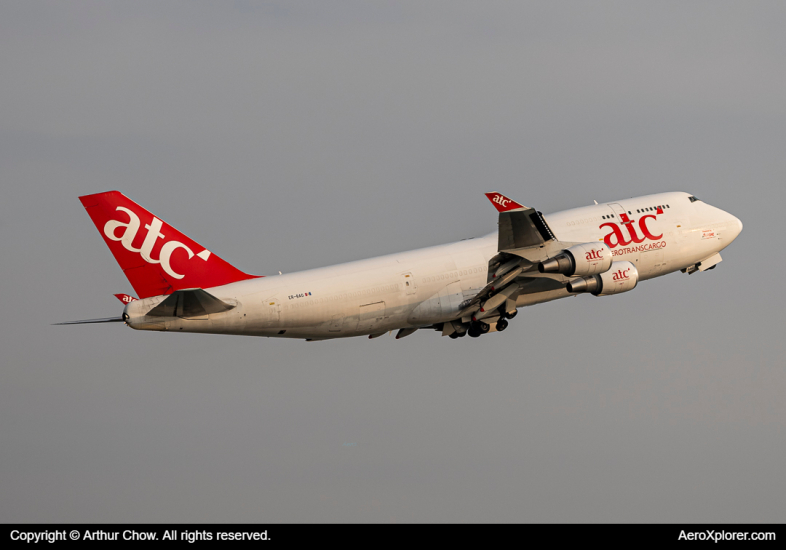 Photo of ER-BAG - Aerotranscargo Boeing 747-400F at HKG on AeroXplorer Aviation Database