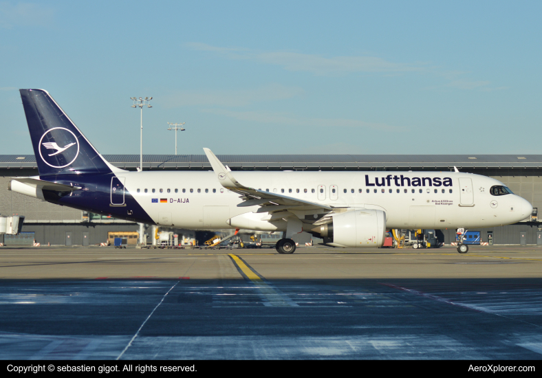 Photo of D-AIJA - Lufthansa Airbus A320NEO at BRU on AeroXplorer Aviation Database