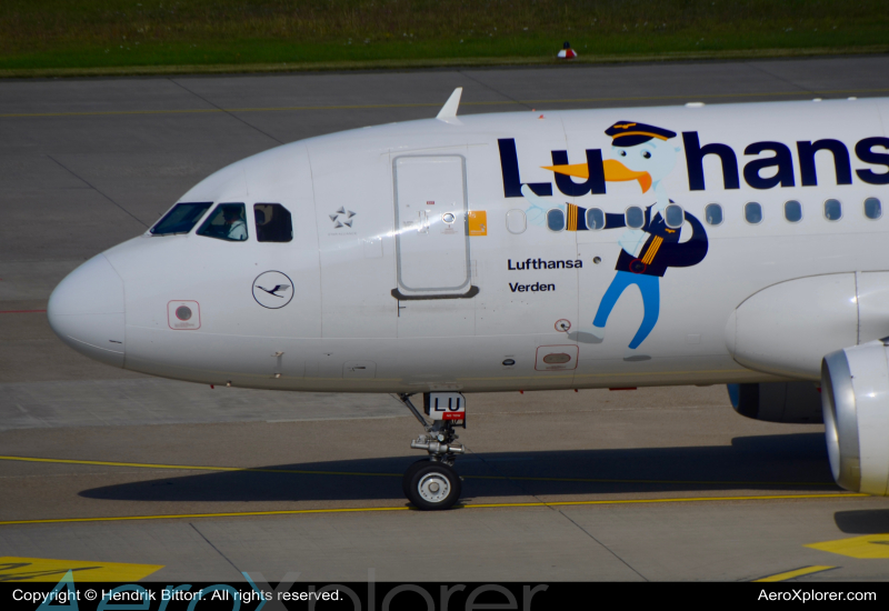 Photo of D-AILU - Lufthansa Airbus A319 at NUE on AeroXplorer Aviation Database