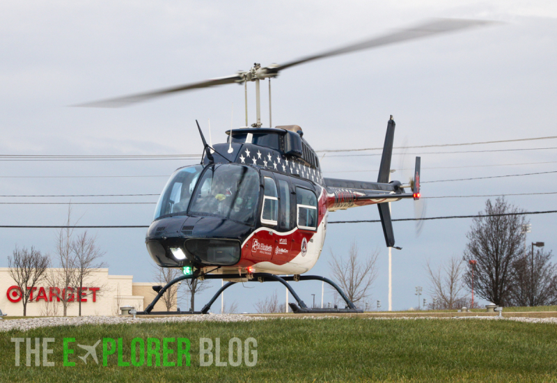 Photo of N230AE - Air Evac LIfeteam  Bell 206 at CVG on AeroXplorer Aviation Database