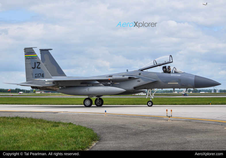 Photo of 86-0174 - USAF - United States Air Force McDonnell Douglas F-15 Eagle at DOV on AeroXplorer Aviation Database