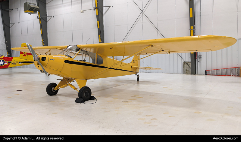 Photo of N4701H - PRIVATE Piper PA-11 Cub Special at BIL on AeroXplorer Aviation Database
