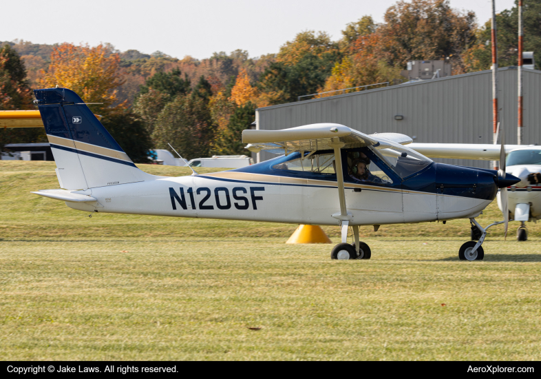 Photo of N120SF - PRIVATE Tecnam P-92 at EZF on AeroXplorer Aviation Database