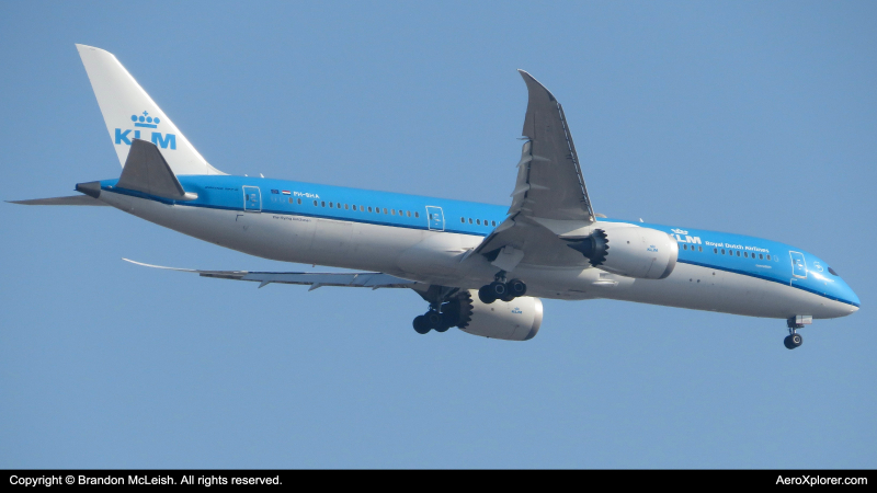 Photo of PH-BHA - KLM Boeing 787-9 at JFK on AeroXplorer Aviation Database