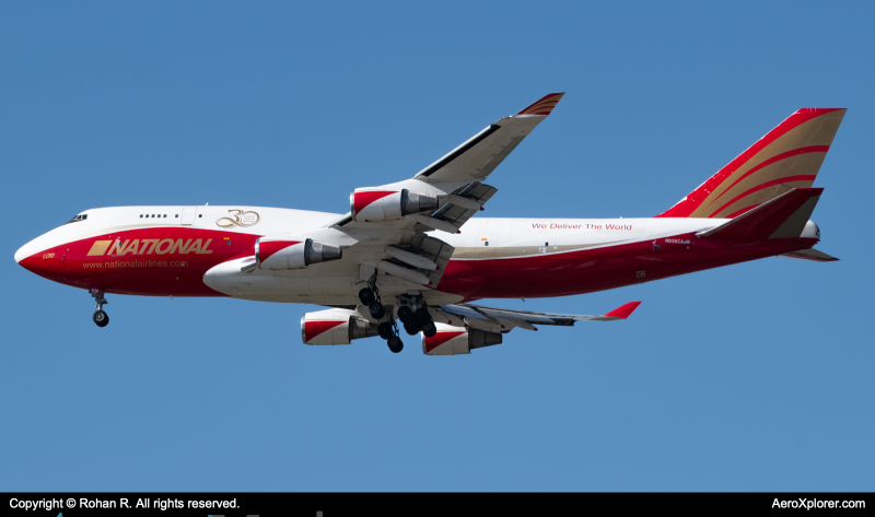 Photo of N936CA - National Airlines Boeing 747-400BCF at ATL on AeroXplorer Aviation Database