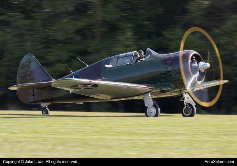 Photo of NX22518 - PRIVATE North American T-6 Texan at 42VA on AeroXplorer Aviation Database