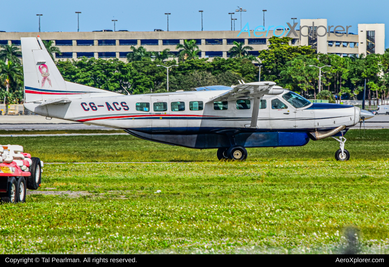 Photo of C6-ACS - PRIVATE Cessna 208 Grand Caravan at PBI on AeroXplorer Aviation Database