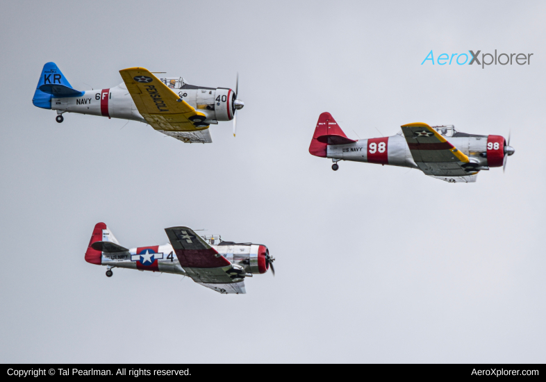 Photo of N211A - PRIVATE North American T-6 Texan at DOV on AeroXplorer Aviation Database