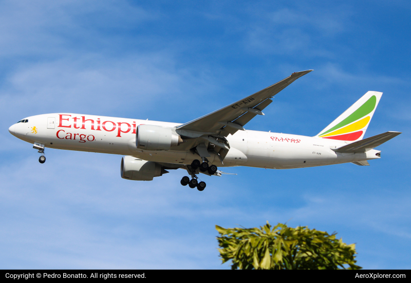 Photo of ET-AVN - Ethiopian Cargo Boeing 777-F at GRU on AeroXplorer Aviation Database