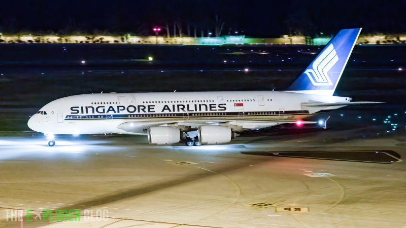 Photo of 9V-SKM - Singapore Airlines Airbus A380-800 at SIN on AeroXplorer Aviation Database