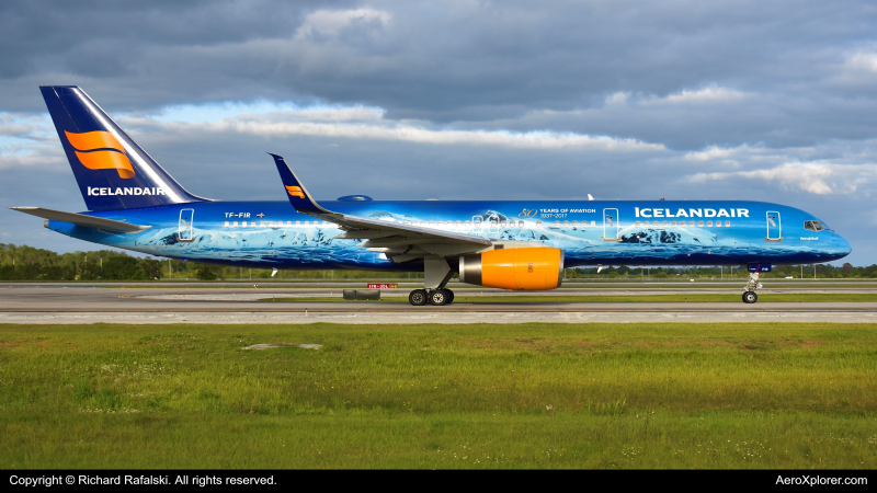 Photo of TF-FIR - Icelandair Boeing 757-200 at MCO on AeroXplorer Aviation Database