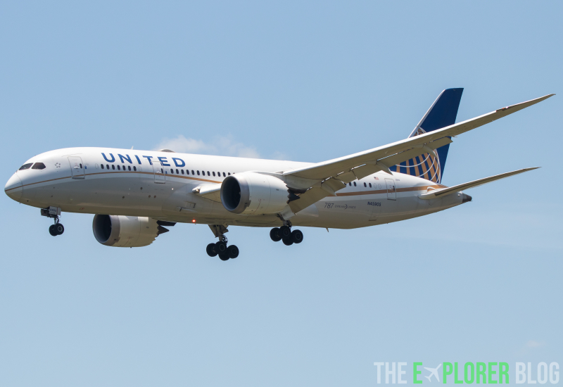 Photo of N45905 - United Airlines Boeing 787-8 at IAH on AeroXplorer Aviation Database