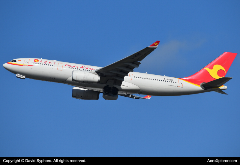 Photo of B-8596 - Tianjin Airlines Airbus A330-200 at SYD on AeroXplorer Aviation Database