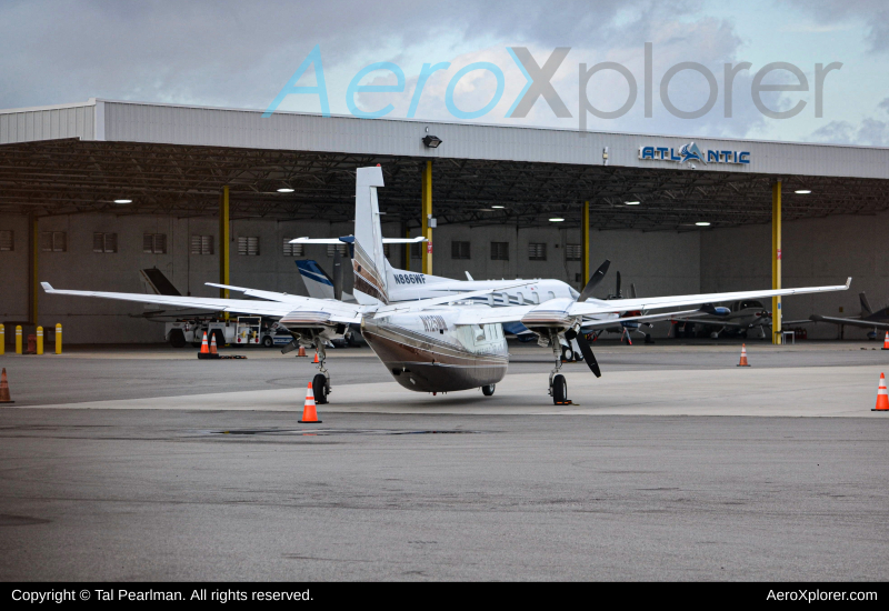 Photo of N125MM - PRIVATE Rockwell 690 Commander at UST on AeroXplorer Aviation Database