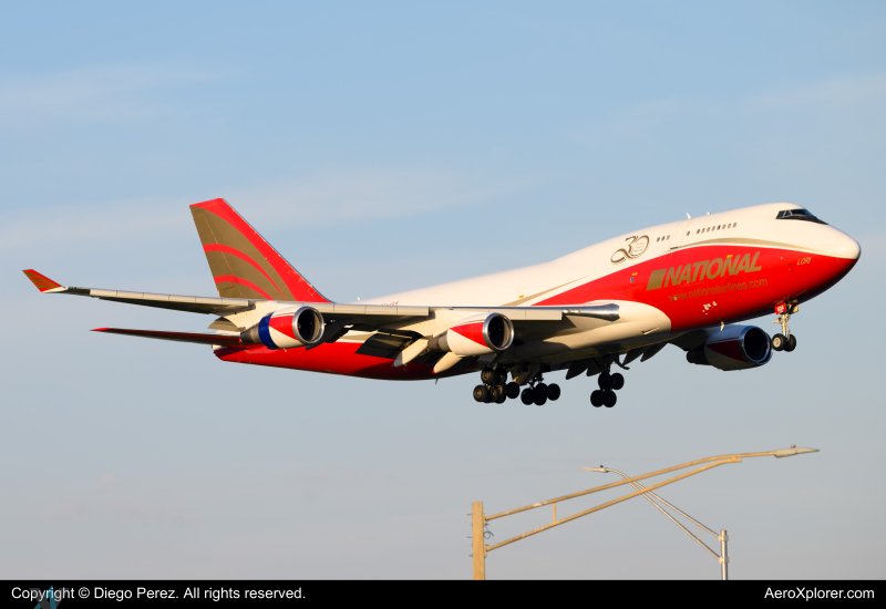 Photo of N936CA - National Airlines Boeing 747-400BCF at MCO on AeroXplorer Aviation Database