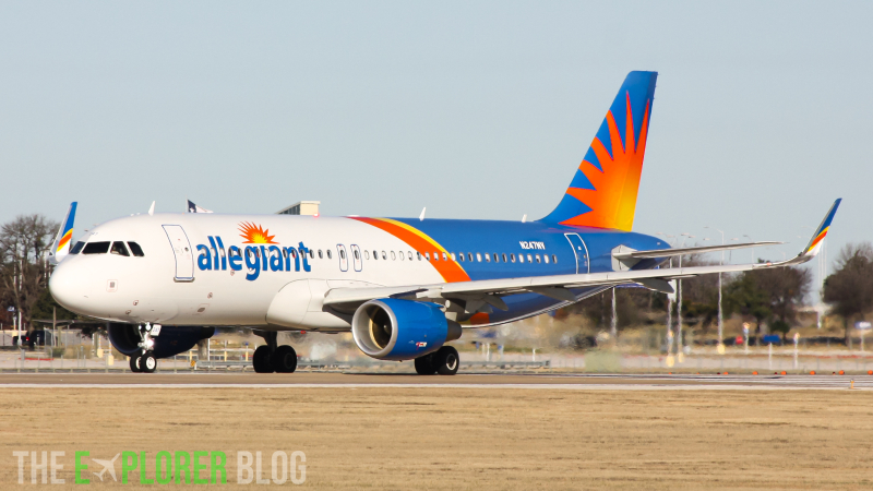 Photo of N247NV - Allegiant Air Airbus A320 at AUS on AeroXplorer Aviation Database