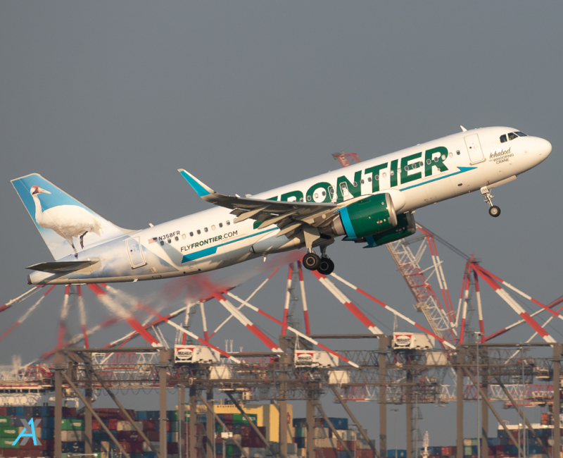 Photo of N358FR - Frontier Airlines Airbus A320NEO at EWR on AeroXplorer Aviation Database