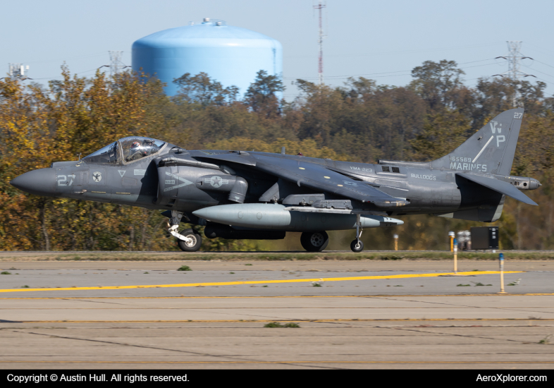 Photo of 165569 - USMC - United States Marine Corp McDonnell Douglas AV-8B Harrier II at AGC on AeroXplorer Aviation Database