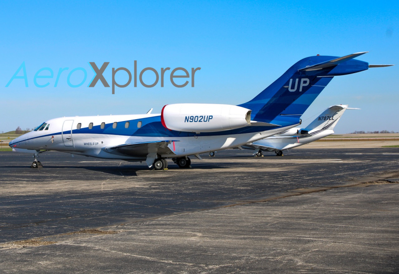 Photo of N902UP - WheelsUp Cessna 750 Citation X at CVG on AeroXplorer Aviation Database