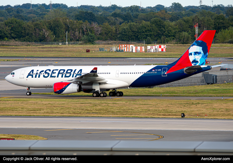 Photo of YU-ARB - Air Serbia Airbus A330-200 at JFK on AeroXplorer Aviation Database