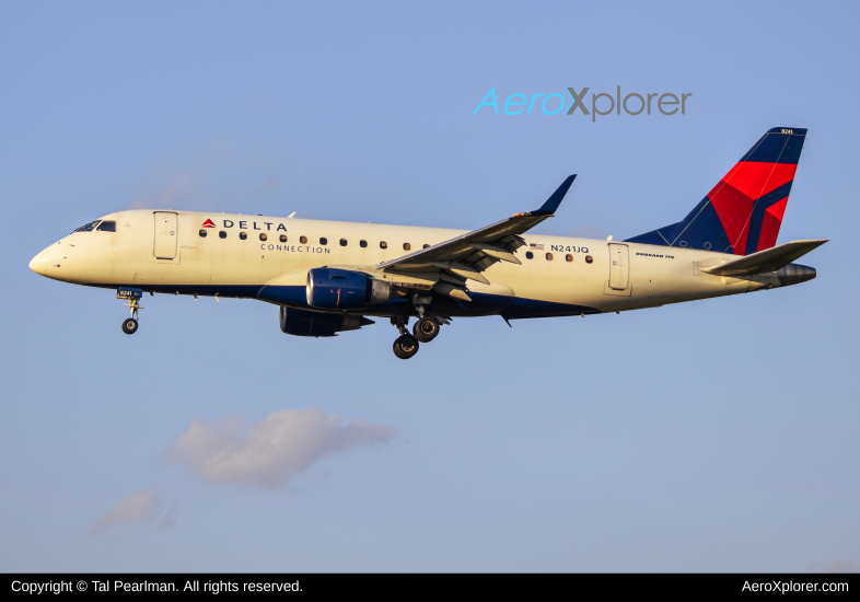 Photo of N241JQ - Delta Connection Embraer E170 at BWI on AeroXplorer Aviation Database