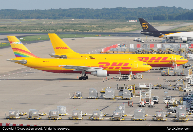 Photo of D-AEAR - DHL Airbus A300-600F at CGN on AeroXplorer Aviation Database