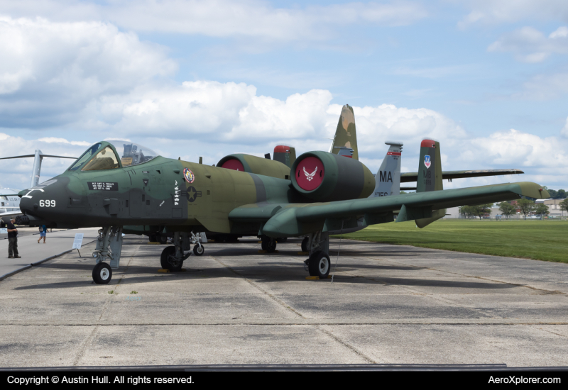 Photo of 78-0699 - USAF - United States Air Force Fairchild A-10 Thunderbolt at FFO on AeroXplorer Aviation Database