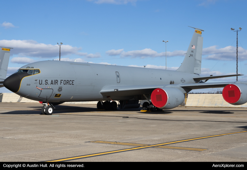 Photo of 58-0112 - USAF - United States Air Force Boeing KC-135 Stratotanker at PIT on AeroXplorer Aviation Database