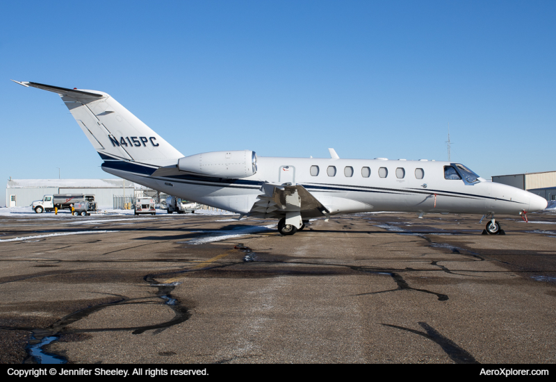 Photo of N415PC - BLUE JAY AIR LLC Cessna 525B Citation CJ3 at KGXY on AeroXplorer Aviation Database