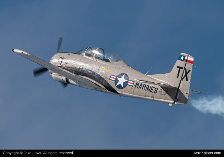 Photo of N5443U - PRIVATE North American T-28 Trojan at OFF on AeroXplorer Aviation Database