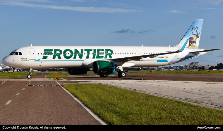 Photo of N649FR - Frontier Airlines Airbus A321NEO at TPA on AeroXplorer Aviation Database