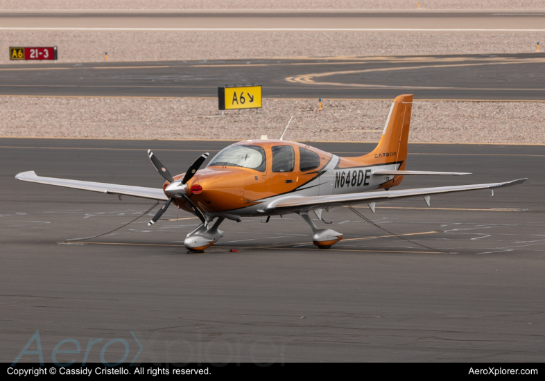 Photo of N648DE - PRIVATE Cirrus SR22 at SCF on AeroXplorer Aviation Database