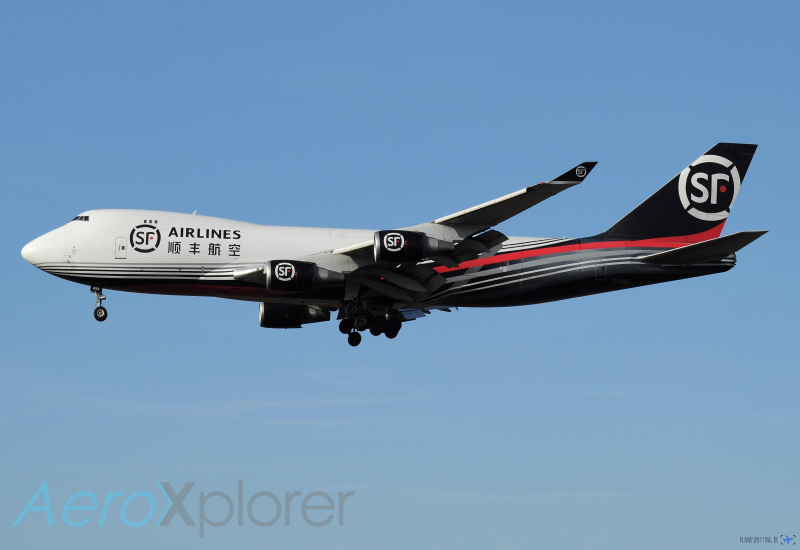 Photo of B-2422 - SF Airlines Boeing 747-400F at LGG on AeroXplorer Aviation Database