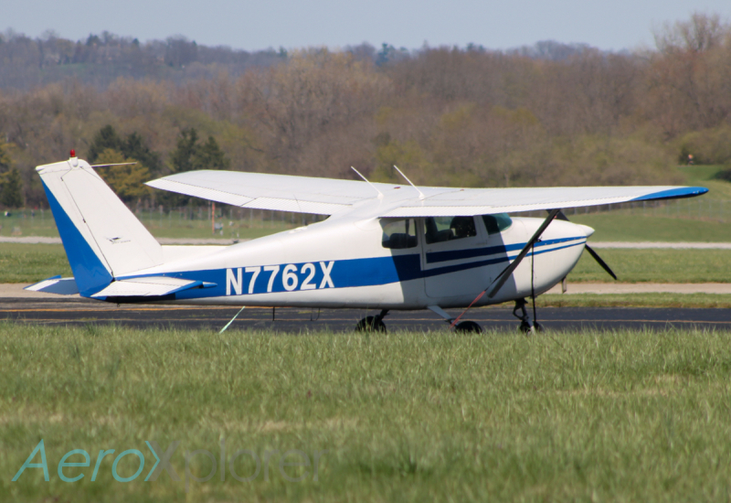 Photo of N7762X - PRIVATE Cessna 172 at LUK on AeroXplorer Aviation Database