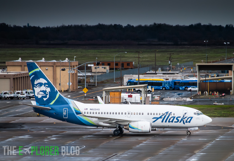 Photo of N622AS - Alaska Airlines Boeing 737-700 at SMF on AeroXplorer Aviation Database