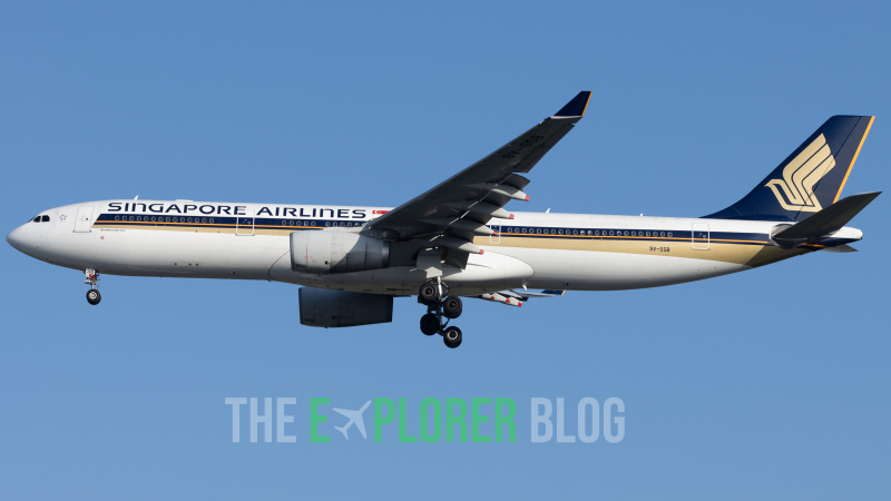 Photo of 9V-SSB - Singapore Airlines Airbus A330-300 at SIN on AeroXplorer Aviation Database